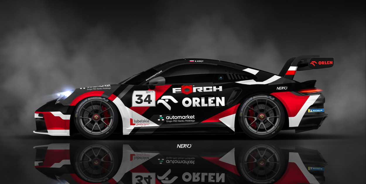 Karol Kręt wystartuje w sezonie 2023 w serii Porsche Sports Cup Deutschland