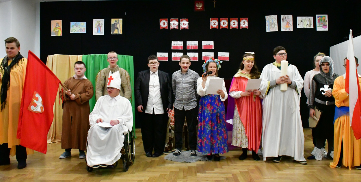 Święto Chrztu Polski w ZSS w Biłgoraju