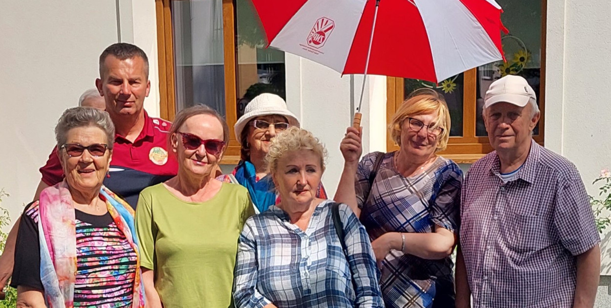 Biłgorajskie "Starszaki" na rowerach (FOTO)