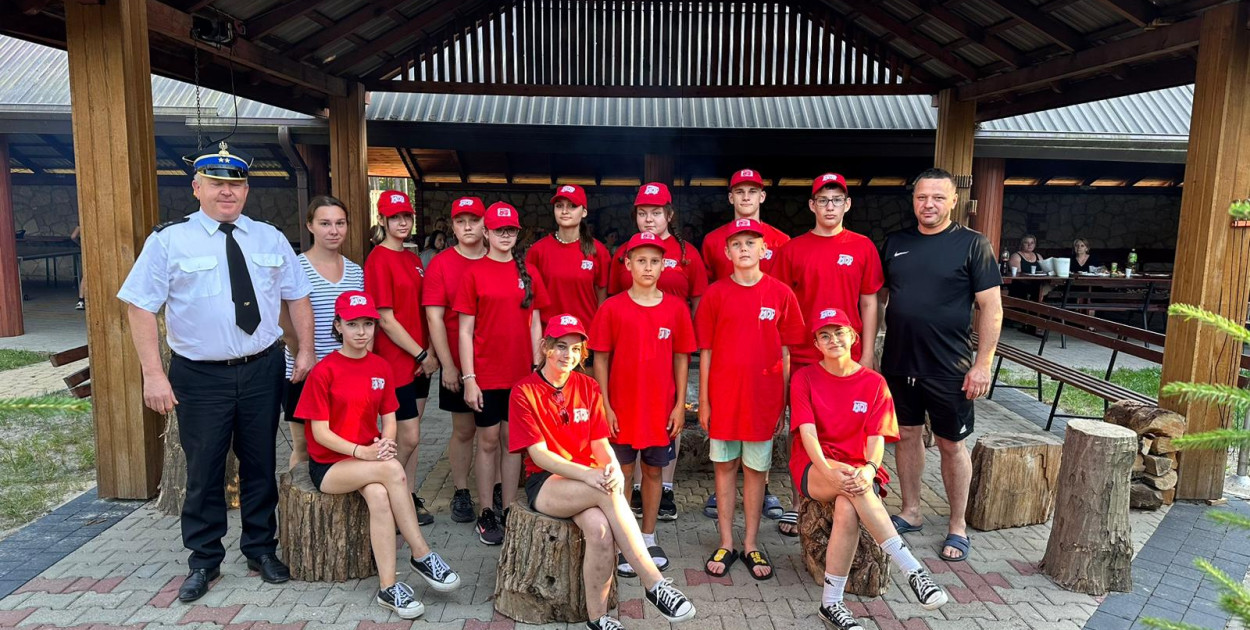 Obozy Młodzieżowych Drużyn Pożarniczych z terenu powiatu biłgorajskiego (FOTO)