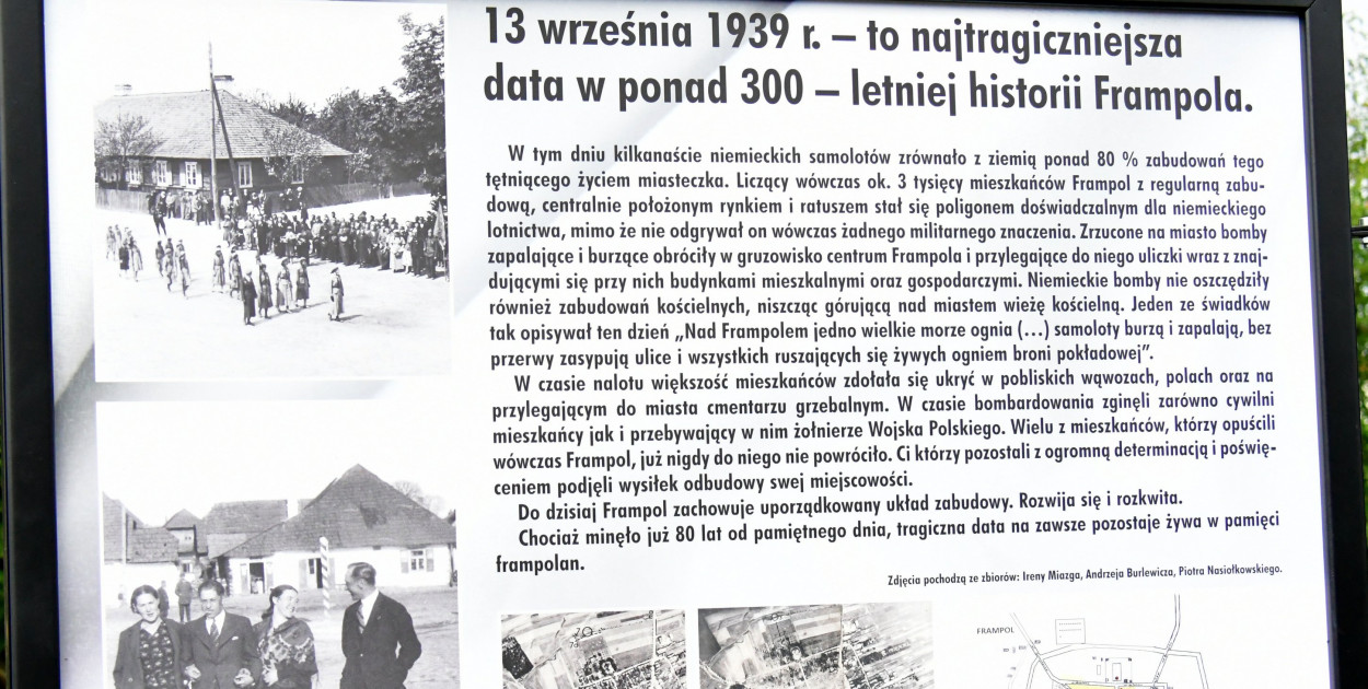 Frampol. Obchody 84. rocznicy wybuchu II wojny światowe