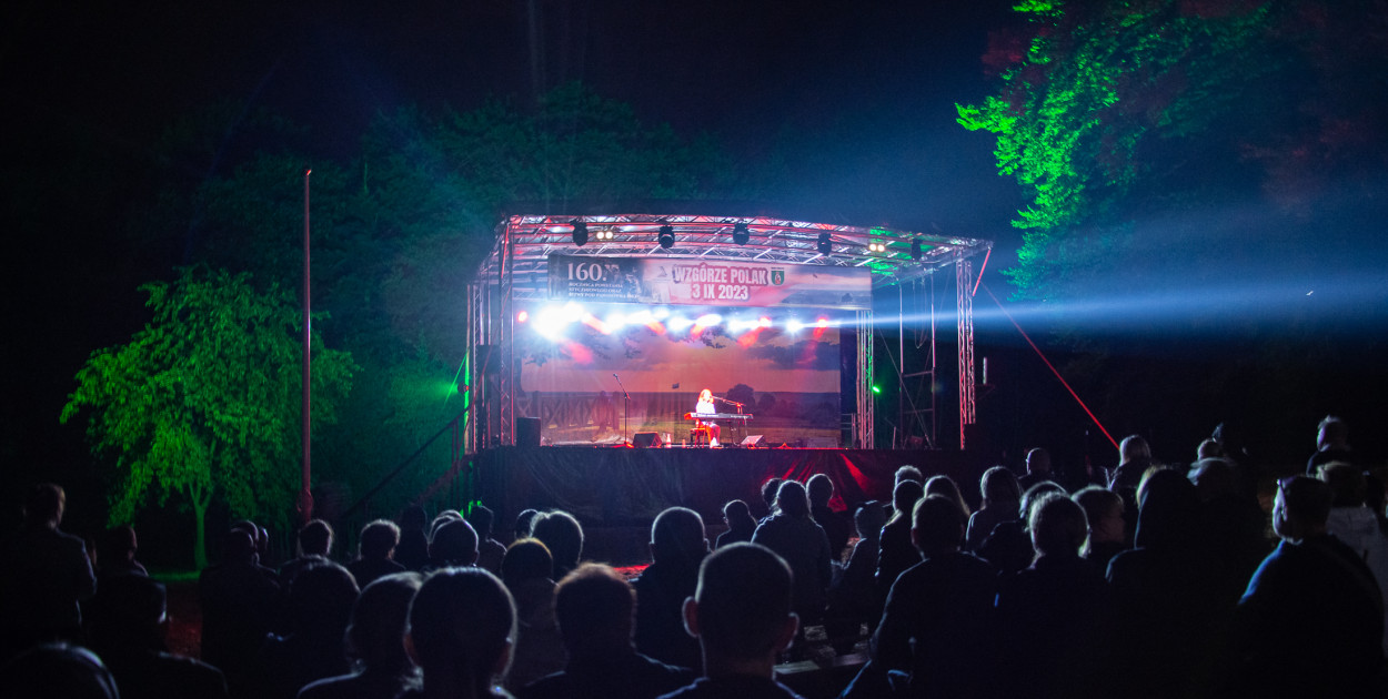 Koncert Po zachodzie słońca na wzgórzu Polak