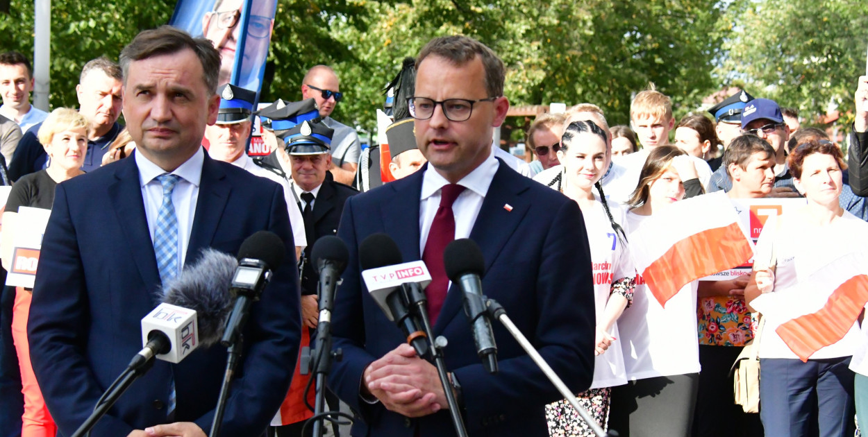 Ziobro w Biłgoraju. Mówił o bezpieczeństwie i wyborach