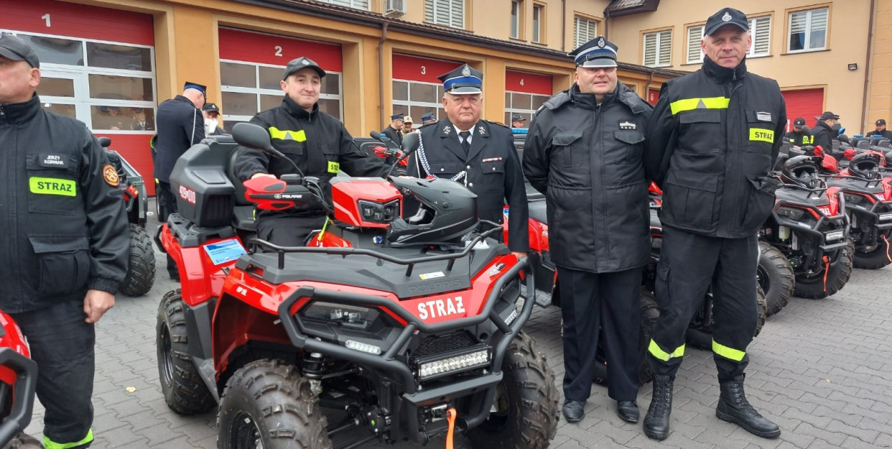 12 quadów dla naszych jednostek OSP
