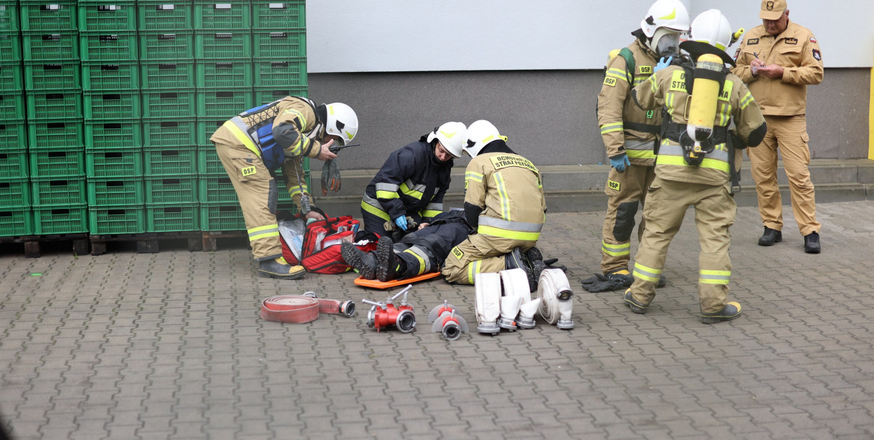 Służby ratunkowe ćwiczyły w Tarnogrodzie (FOTO)