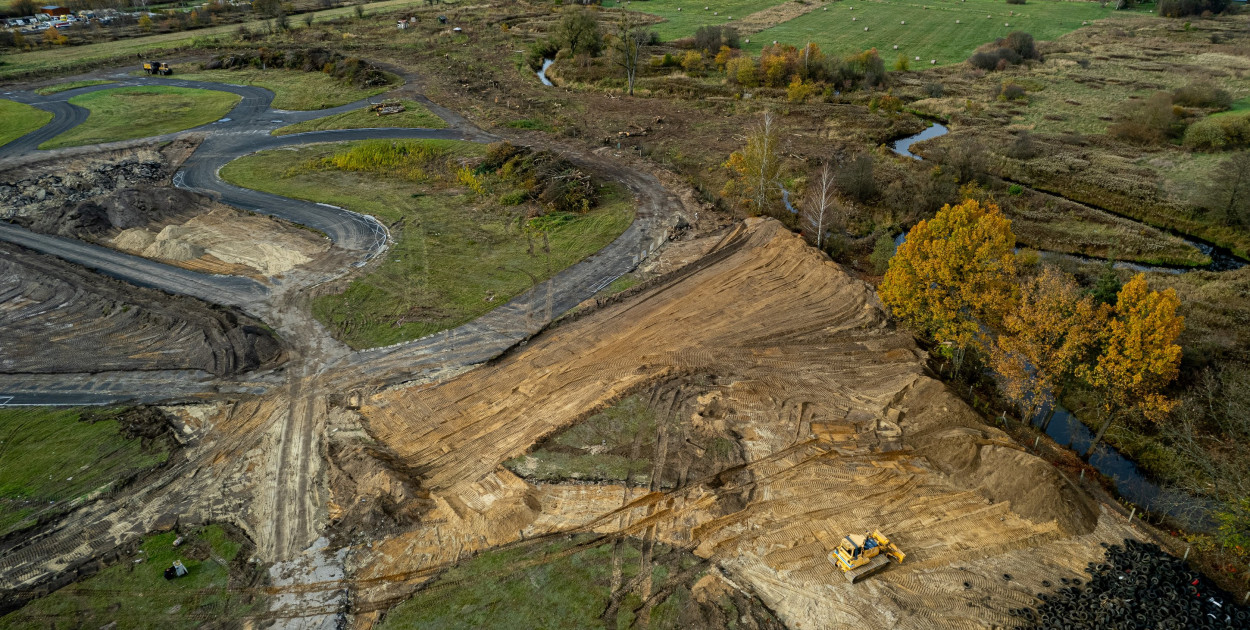 Zaorali biłgorajski Autodrom. Mamy zdjęcia z lotu ptaka (FOTO)