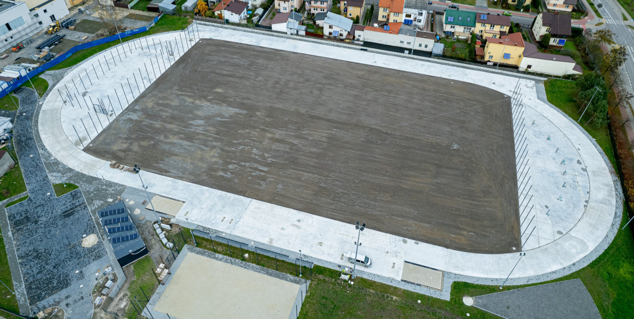 Najnowsze zdjęcia boiska przy ZSBiO w Biłgoraju