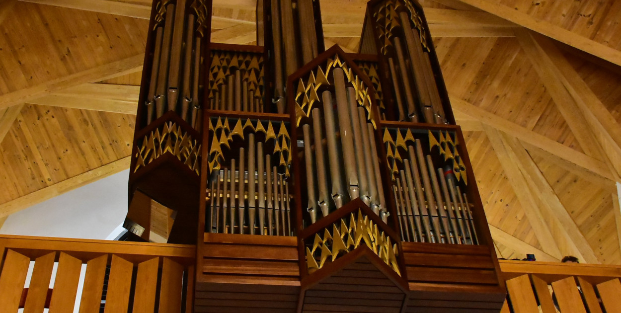 Nowe organy w kościele Chrystusa Króla w Biłgoraju. Poświęcił je biskup Rojek