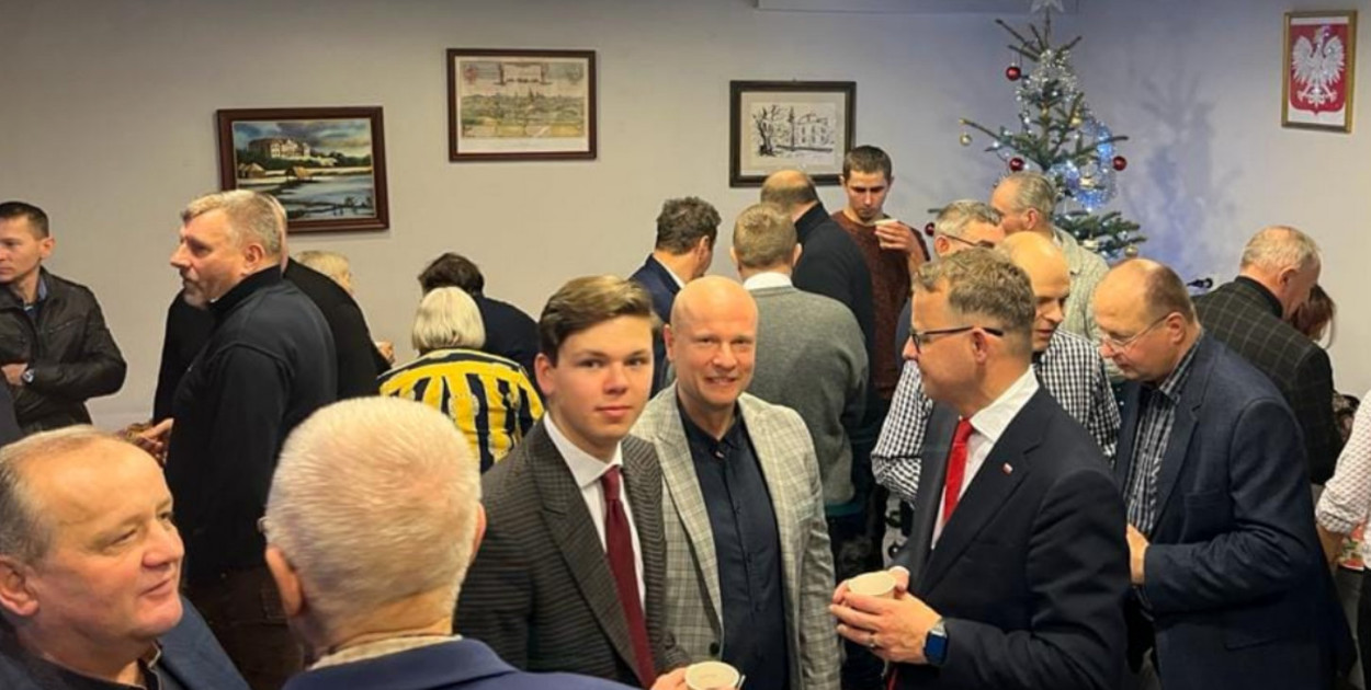 Spotkanie opłatkowe Suwerennej Polski w Biłgoraju