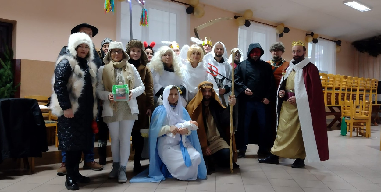 Potok Górny. Ruszyli na kolędę