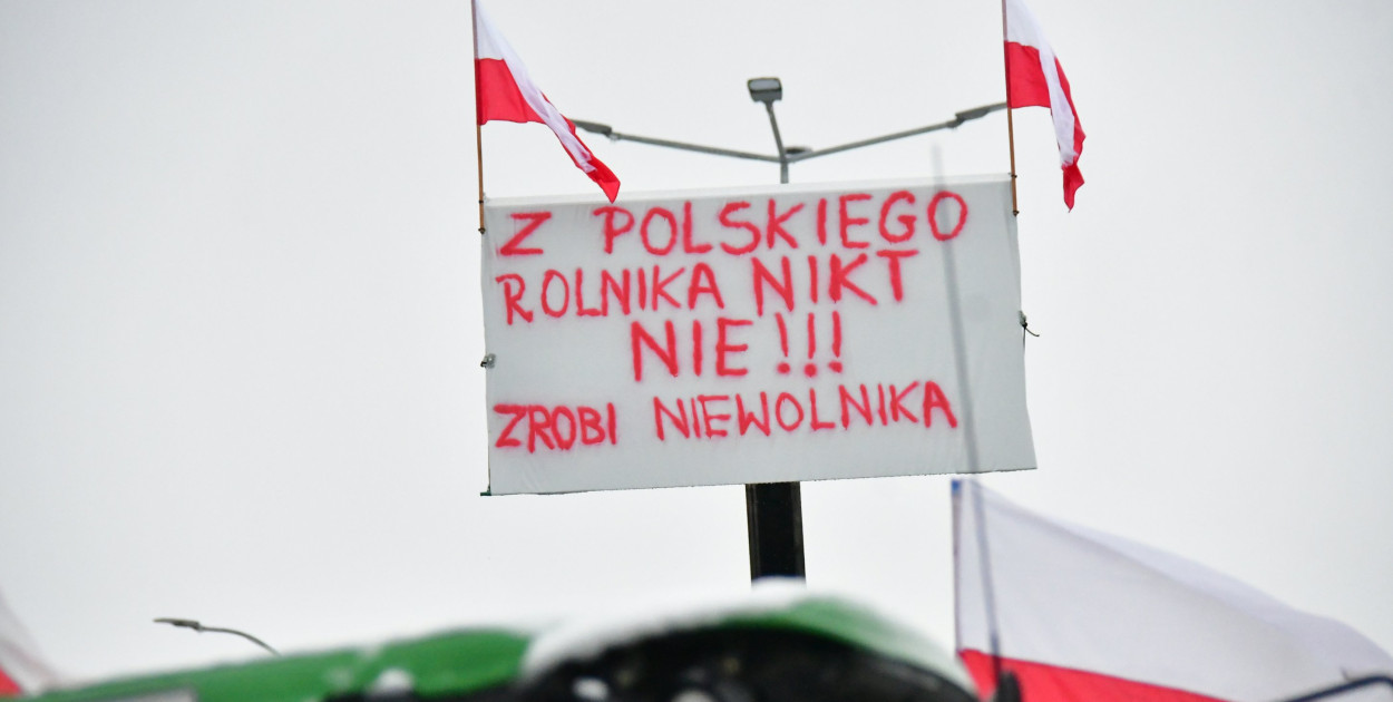 Rolnicy stracili cierpliwość. Protestowali w Tarnogrodzie i Tarnawie Małej