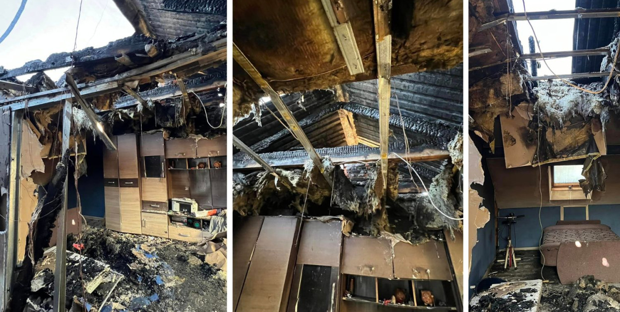 Pożar domu rodziny Szaluś z Borowca - potrzebna pomoc!