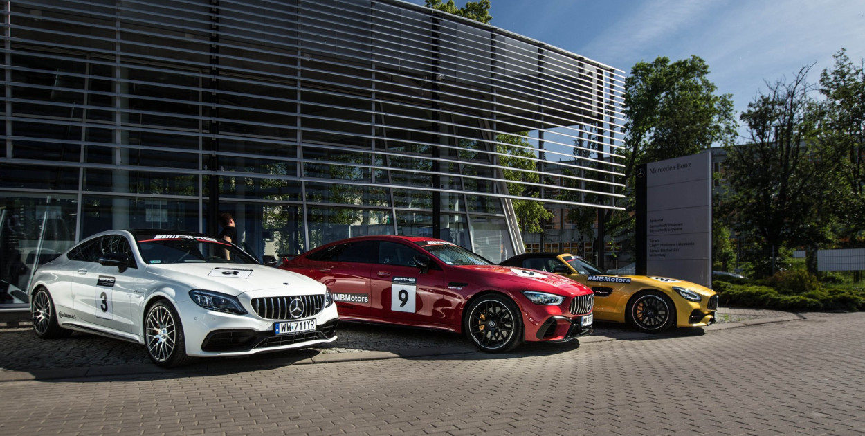 Sportowe Mercedesy