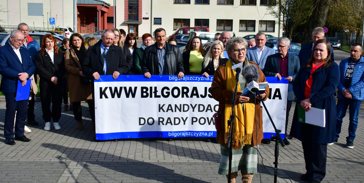Konferencja prasowa KWW Biłgorajszczyzna