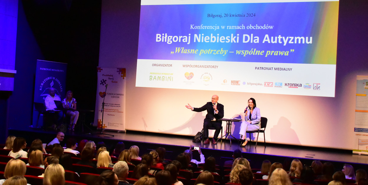 Biłgoraj niebieski dla autyzmu. Konferencja w ramach obchodów