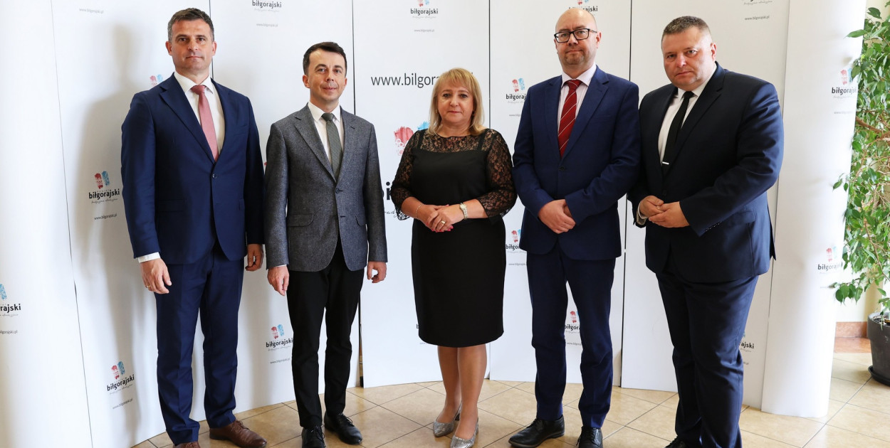 Radni VII kadencji Rady Powiatu w Biłgoraju złożyli ślubowania