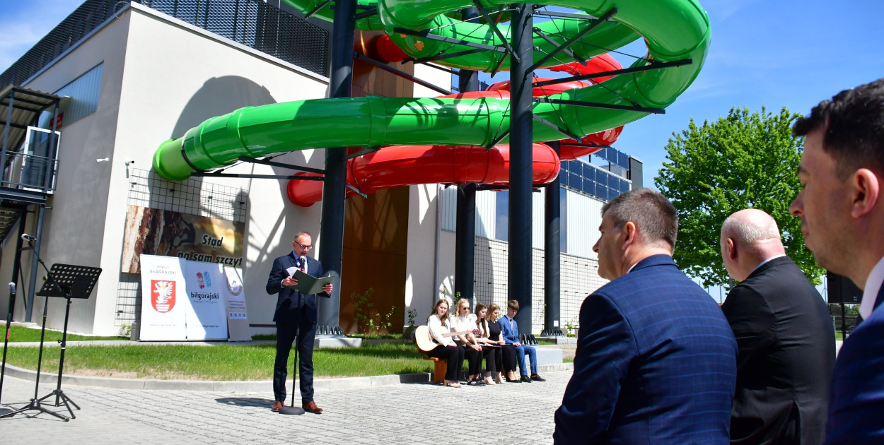 Otwarcie części rekreacyjnej Krytej Pływalni. Od 16:00 można się kąpać