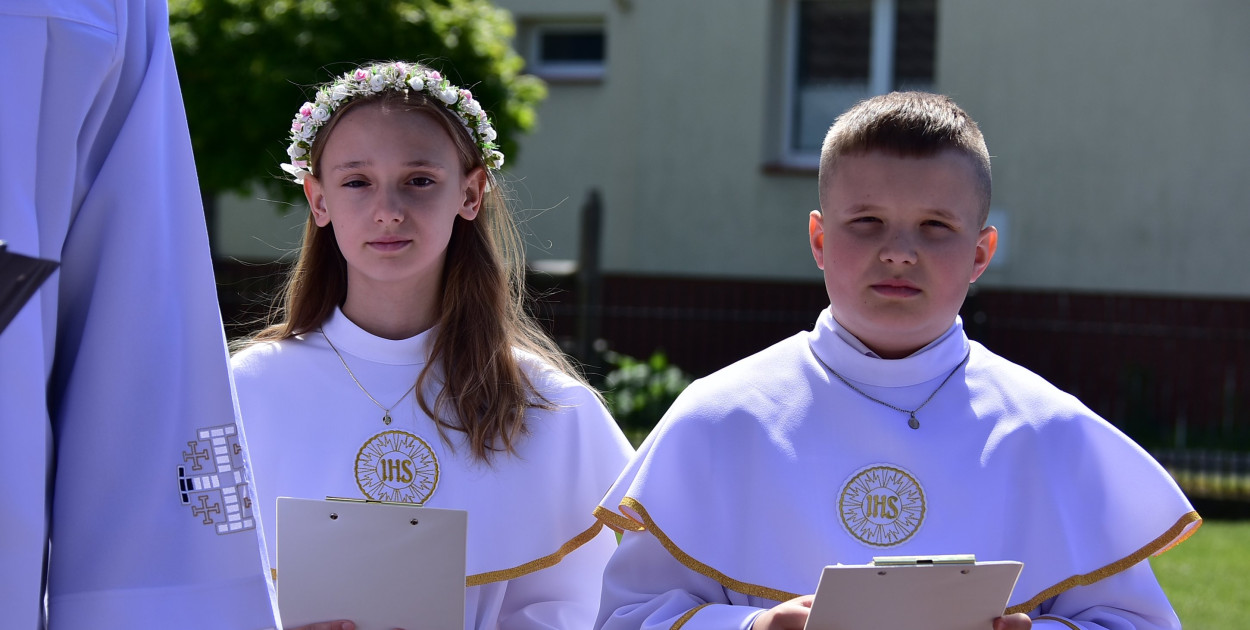 Uroczystość rocznicy I Komunii Świętej w parafii pw. św. Michała Archanioła w Soli