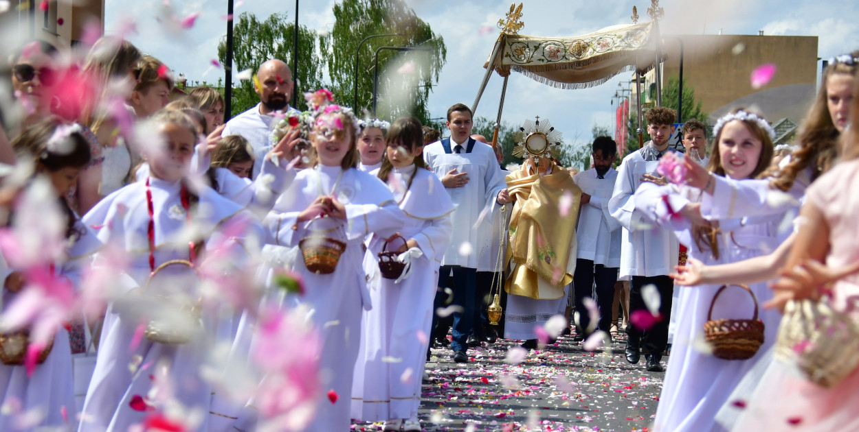 Boże Ciało. Procesje Eucharystyczne przeszły ulicami Biłgoraja