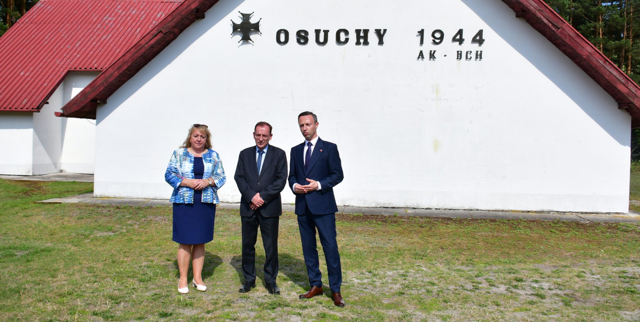 Mariusz Kamiński w Osuchach. To wizyta sentymentalna...