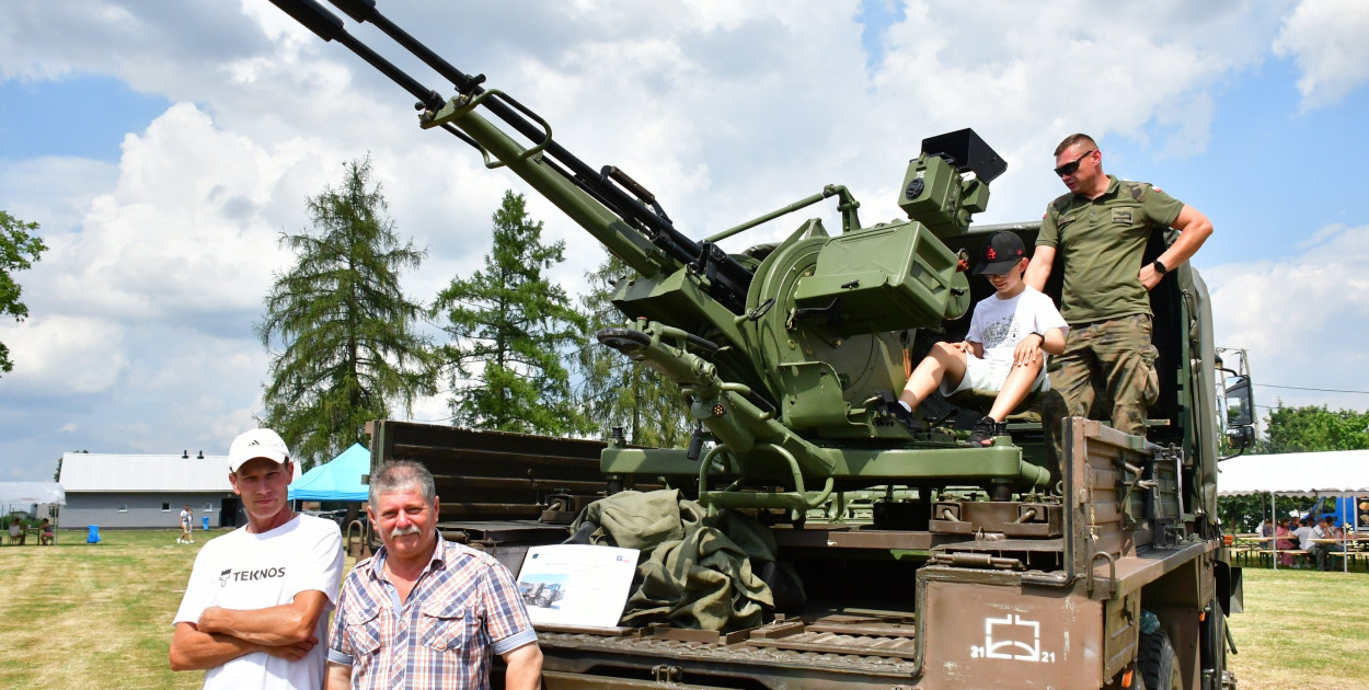 Piknik militarny w Obszy: 85. rocznica śmierci gen. bryg. Józefa Kustronia 