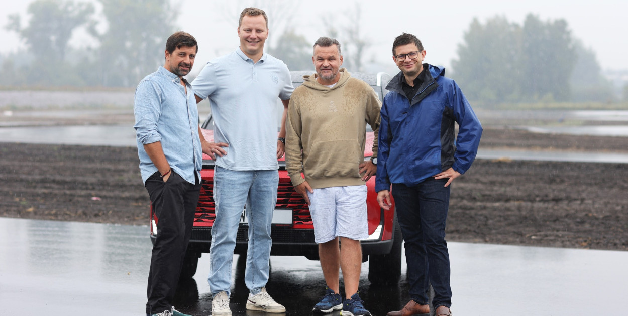 Dziennikarze z TVN Turbo na Autodromie w Biłgoraju (FOTO)