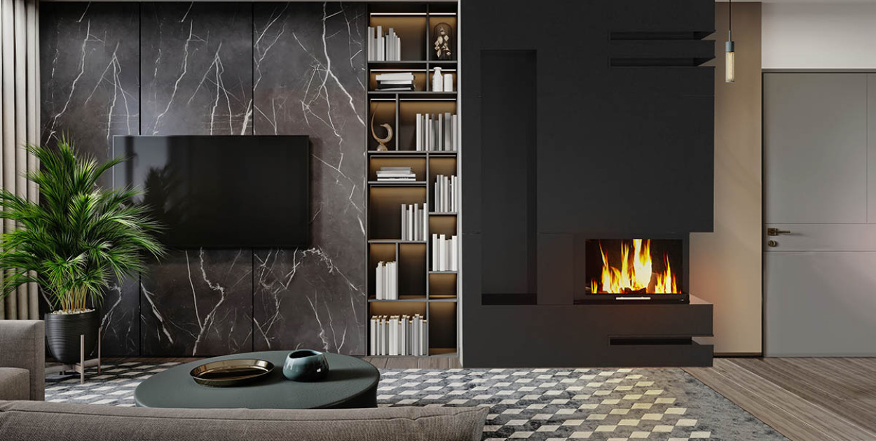 Jak wykorzystać spieki kwarcowe do stworzenia wyjątkowego kominka?