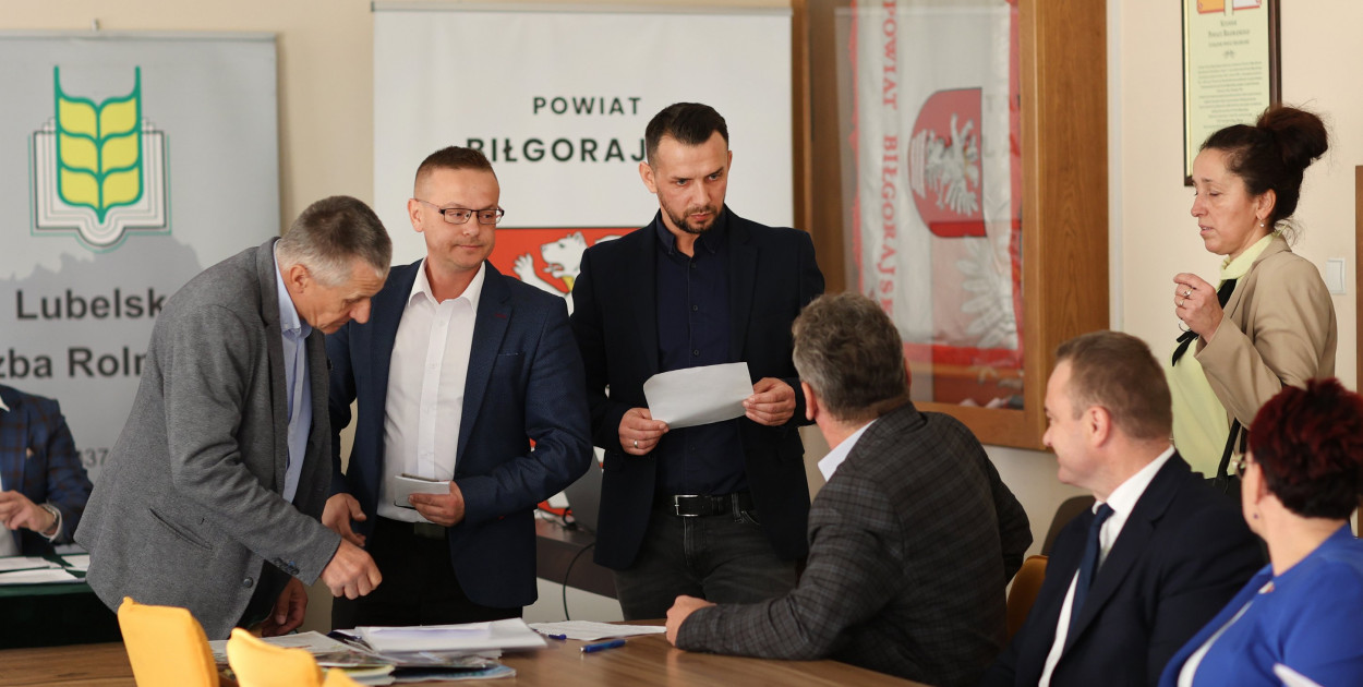 Delegaci rolników spotkali się w Biłgoraju (FOTO)