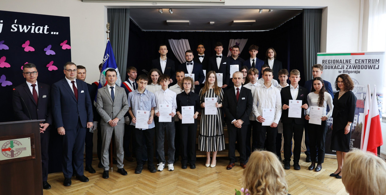 Zakończenie roku szkolnego maturzystów RCEZ w Biłgoraju