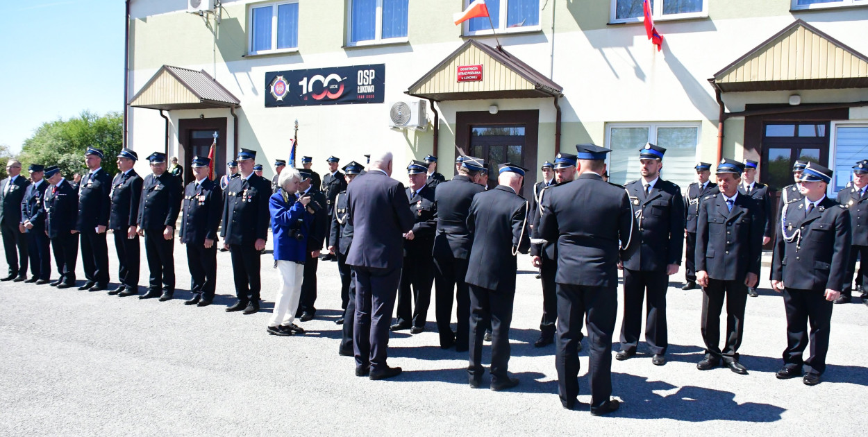 Jubileusz stulecia Ochotniczej Straży Pożarnej w Łukowej