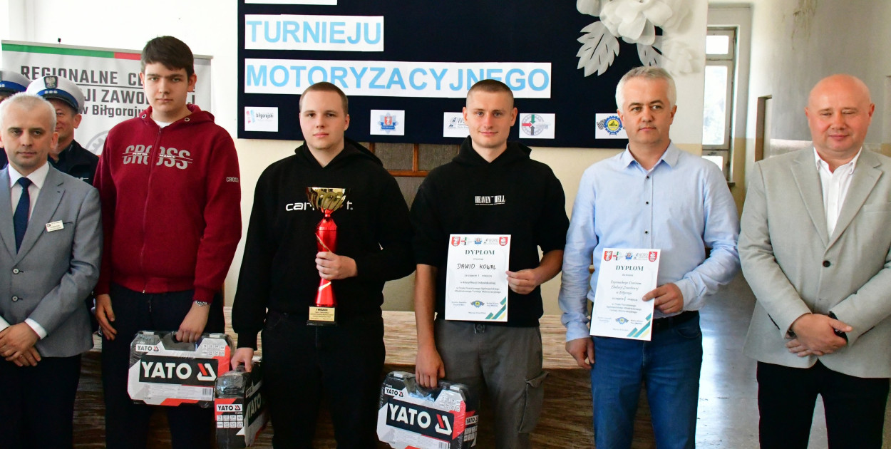 Drużyny z powiatu biłgorajskiego rywalizowały w Ogólnopolskim Młodzieżowym Turnieju Motoryzacyjnym