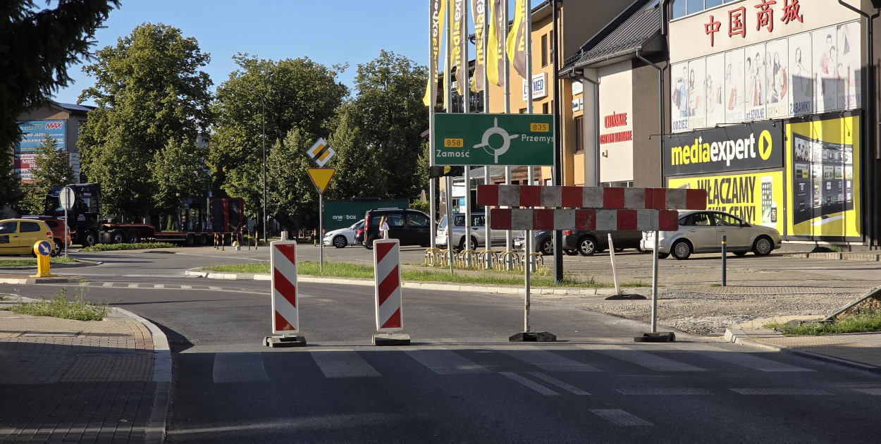Biłgoraj. Zamknięcie skrzyżowania Kościuszki z Nadstawna i odcinków Knappa/Nadstawna