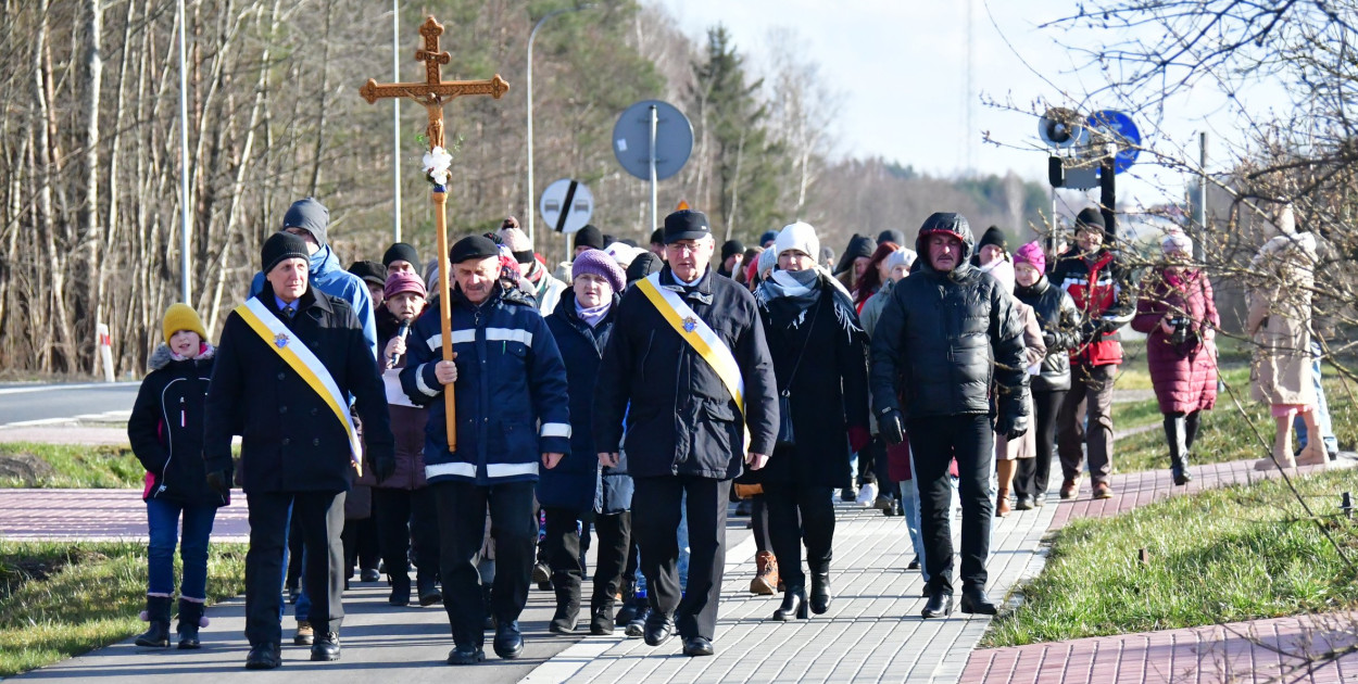 Publiczne nabożeństwo drogi krzyżowej