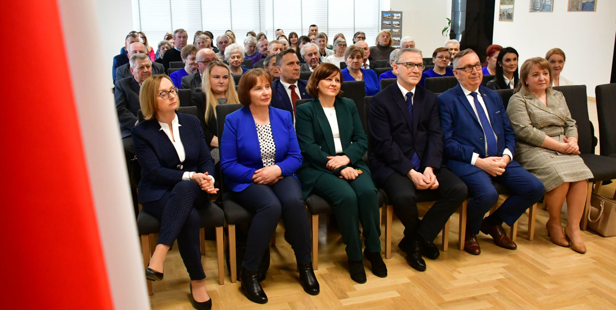 Wizyta wiceministra Stanisława Szweda we Frampolu