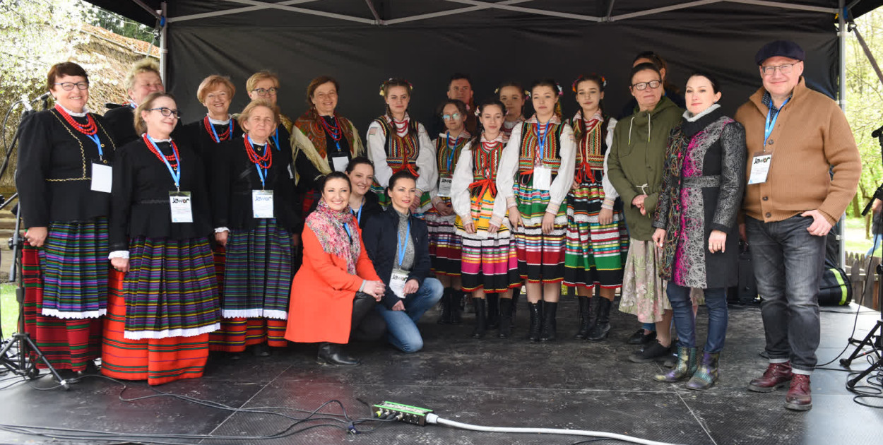 Sukces zespołu Krajka i kapeli Gamerka (Fot. Radio Lublin/ Krzysztof Radzki)