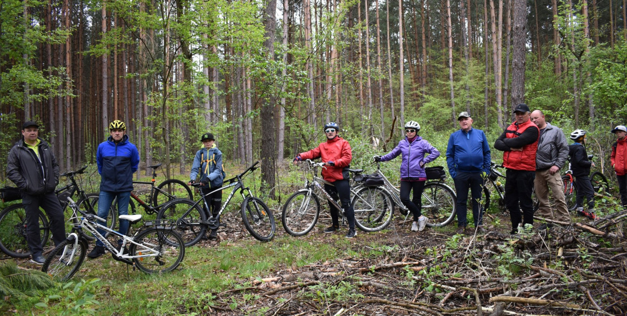 Rajd rowerowy śladami miejsc pamięci gminy Księżpol