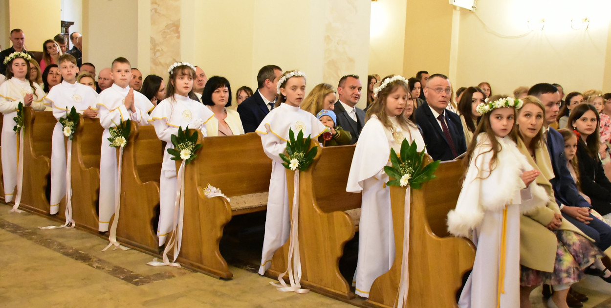 Rozpoczął się czas Pierwszych Komunii Świętych