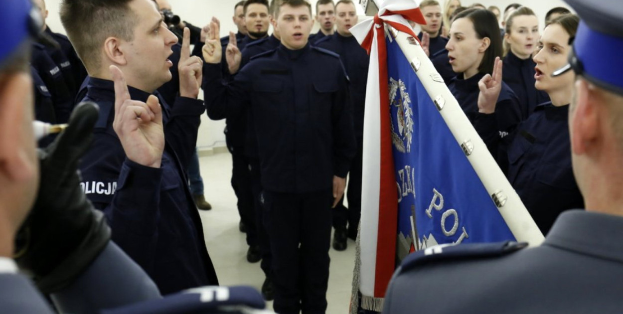 Nowi funkcjonariusze w szeregach biłgorajskiej Policji