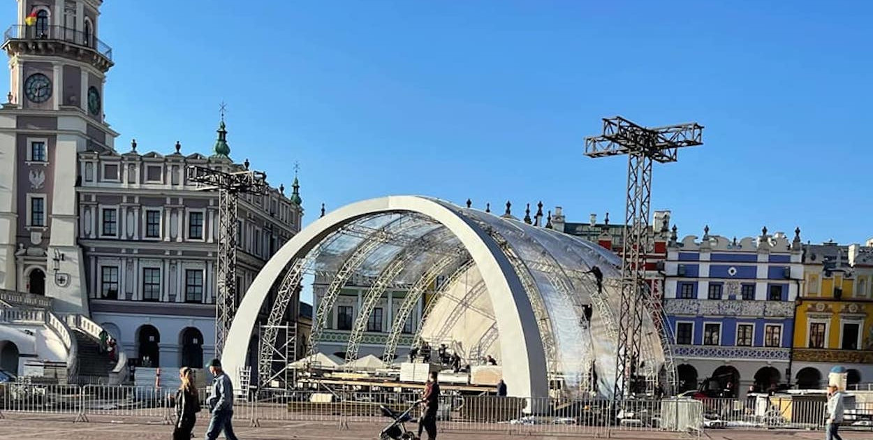 Foto: Zamojskie Centrum Informacji Turystycznej i Historycznej w Zamościu, Koncert O NIEBO LEPIEJ