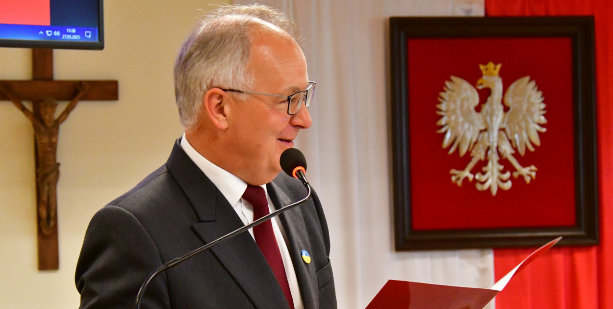 Wystąpienie burmistrz Rosłana na Konferencji Miast Partnerskich w Biłgoraju