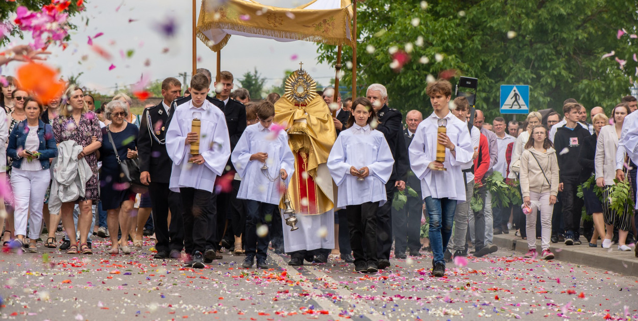 Tak wyglądała Uroczystość Bożego Ciała w Tereszpolu