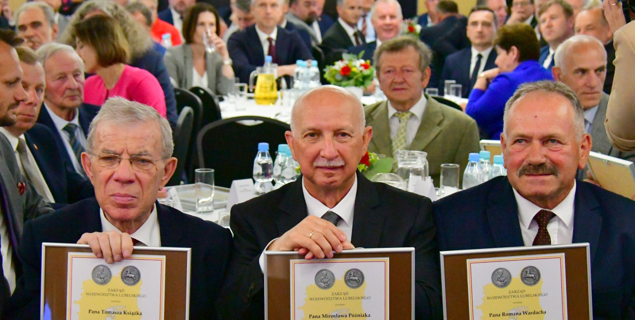 Samorządowcy powiatu biłgorajskiego wyróżnieni