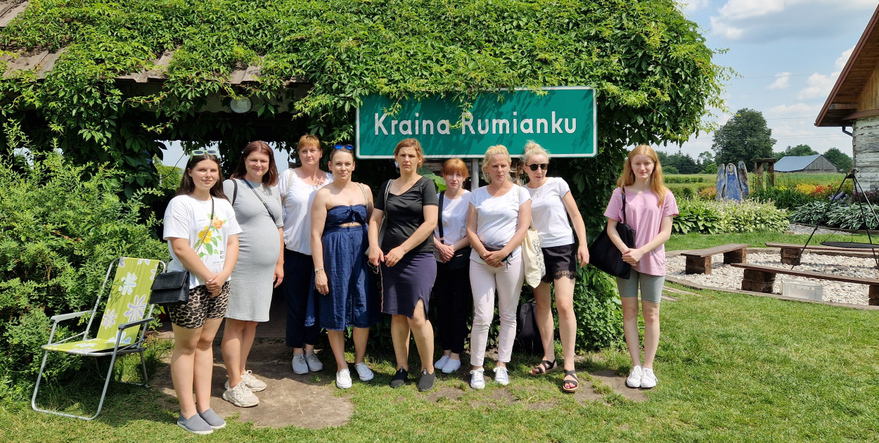 Wizyta w Krainie Rumianku - odkrywanie wiedzy i doświadczenie dobrych praktyk kulturalnych oraz współpracy lokalnej