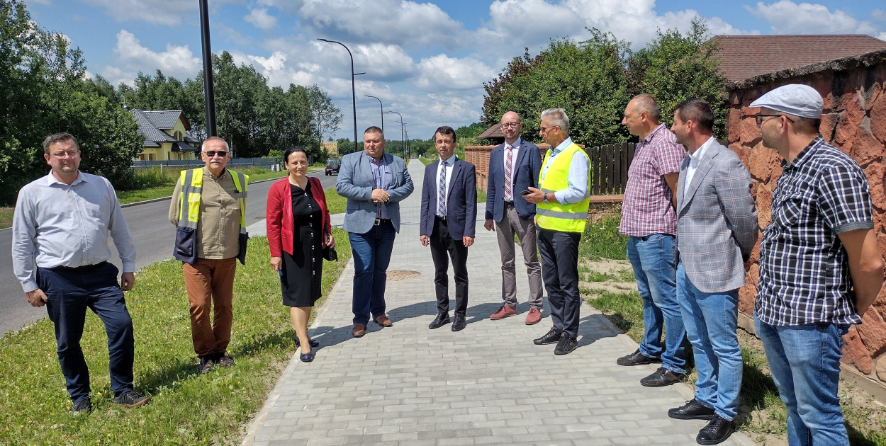 Ulice polna i Graniczna w Biłgoraju po odbiorze technicznym
