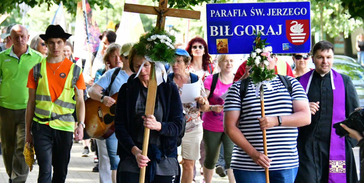 Z Biłgoraja ruszyła pielgrzymka do Krasnobrodu