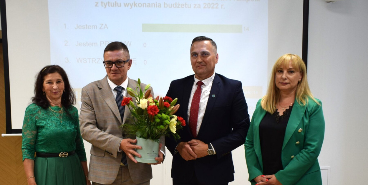 Burmistrz Frampola z absolutorium za wykonanie budżetu 2022 roku