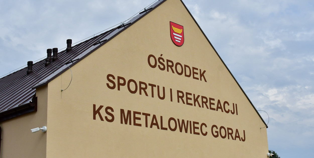 W Goraju otwarto dziś oficjalnie OSiR KS Metalowiec Goraj