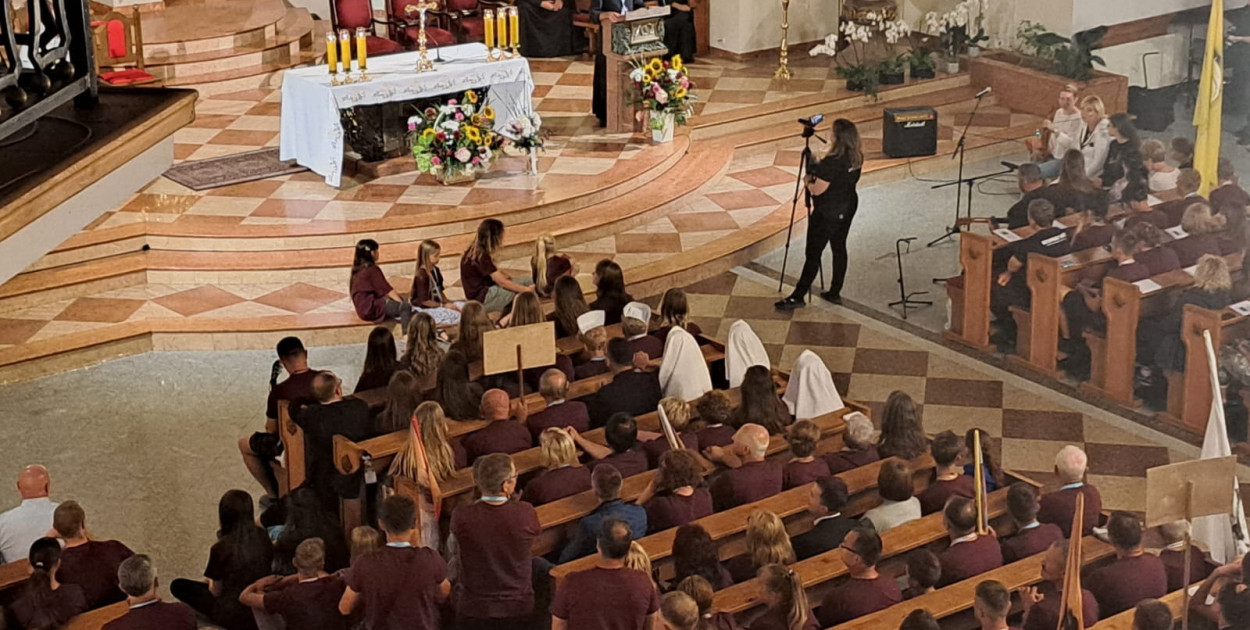 Starosta odwiedził biłgorajskich pielgrzymów w Staszowie