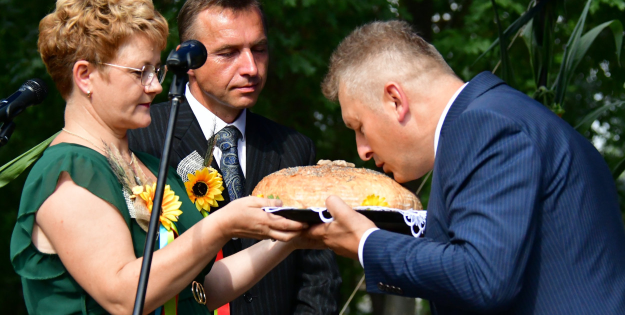 Dożynki gminy Biszcza w Wólce Biskiej