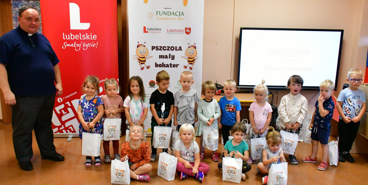 Pszczoła - mały bohater. Akcja w biłgorajskich przedszkolach
